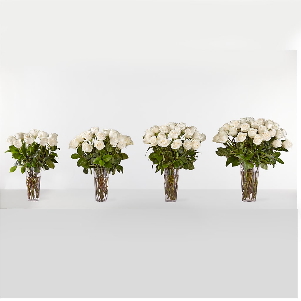 Long Stem White Rose Bouquet – Maple Ridge Florist, Maple Ridge BC