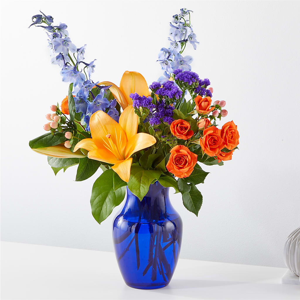 Radiant Citrus Bouquet – Maple Ridge Florist, Maple Ridge BC