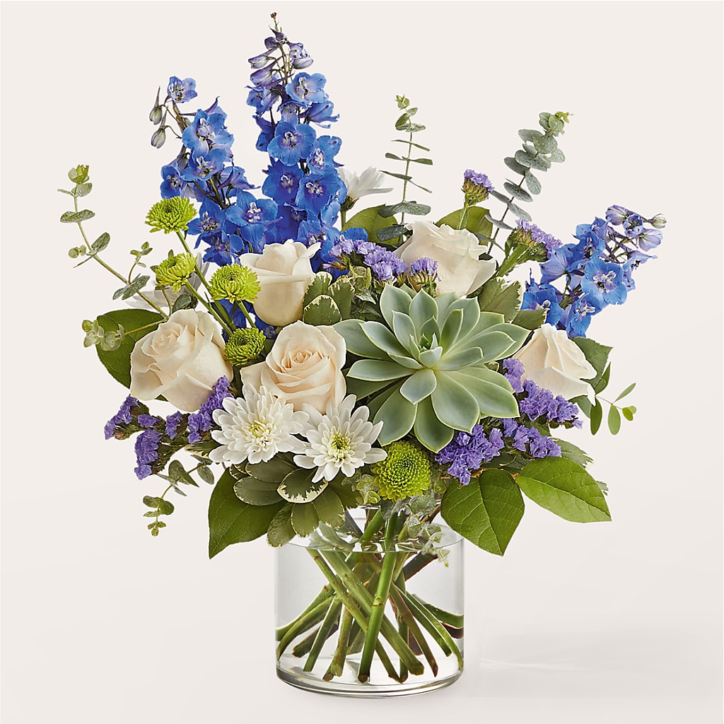 Cerulean Waves Bouquet – Maple Ridge Florist, Maple Ridge BC