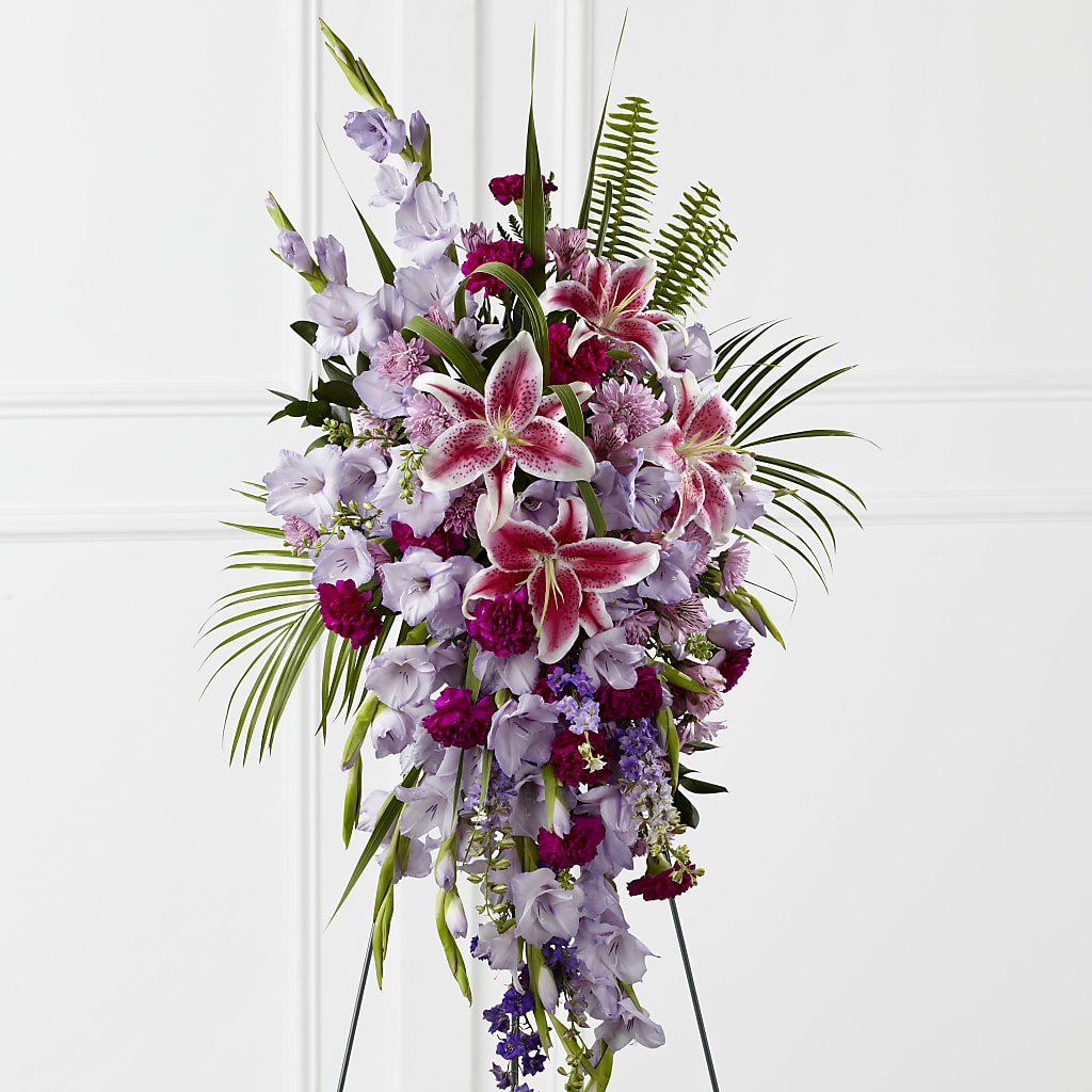 Tender Touch Standing Spray – Maple Ridge Florist, Maple Ridge BC