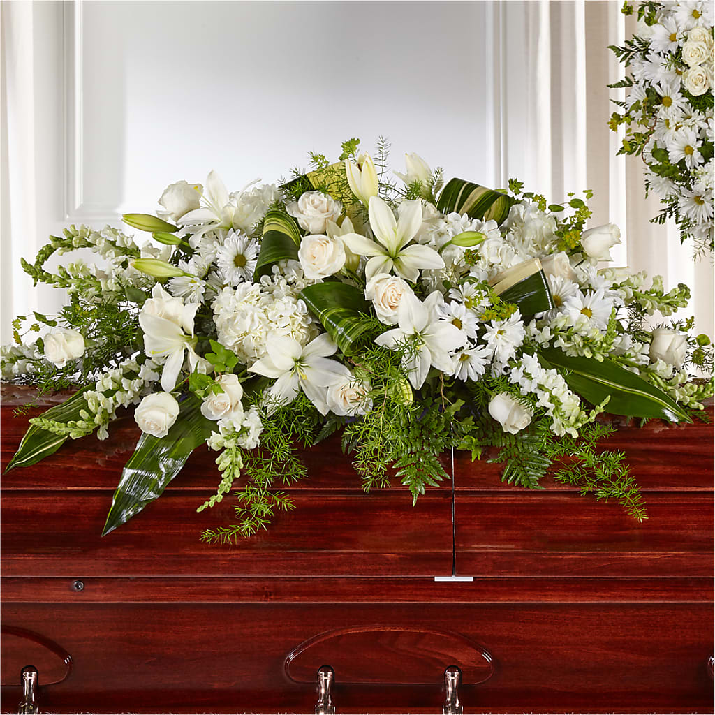 Abundance Casket Spray – Maple Ridge Florist, Maple Ridge BC