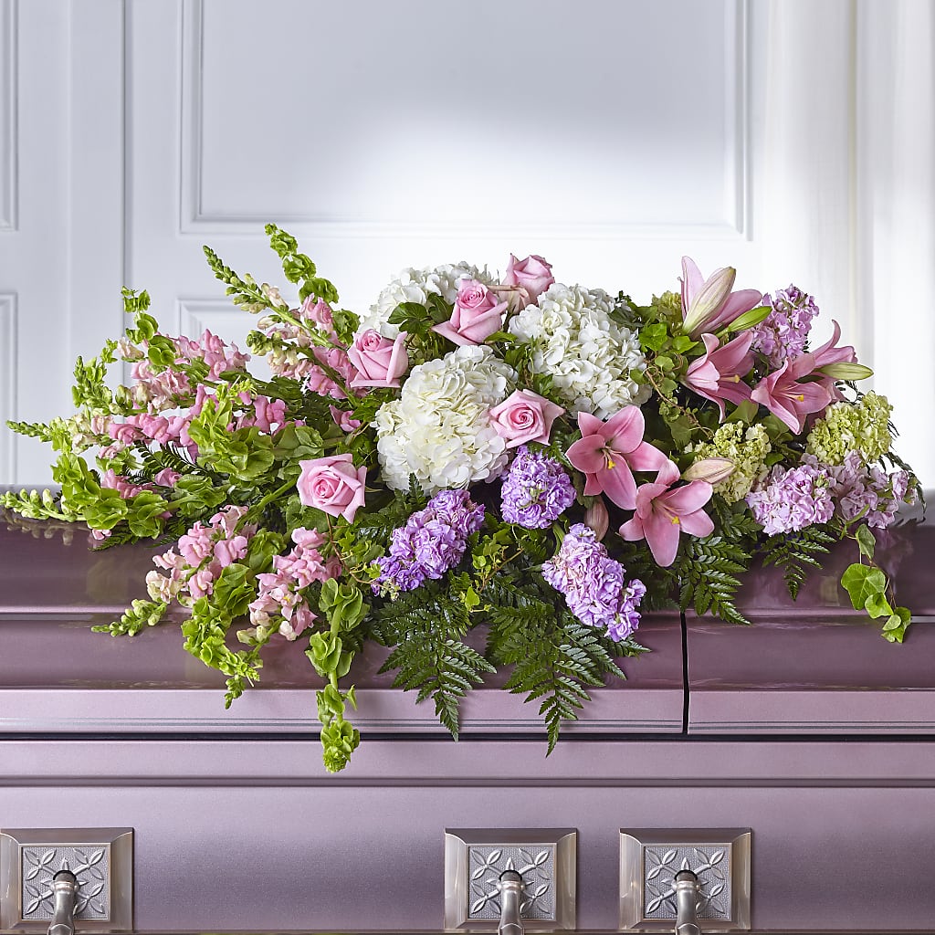Life's Gratitude Casket Spray – Maple Ridge Florist, Maple Ridge BC
