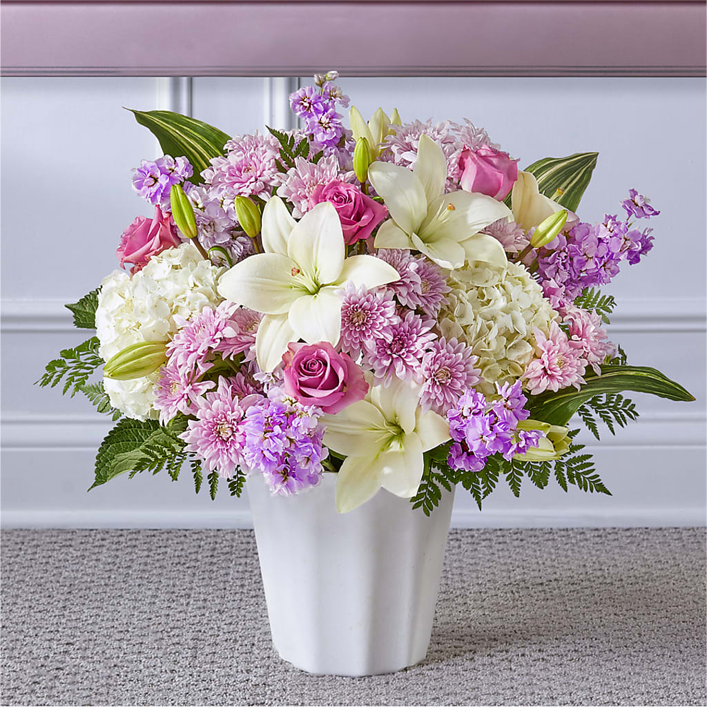 Heaven Sent Floor Basket – Maple Ridge Florist, Maple Ridge BC