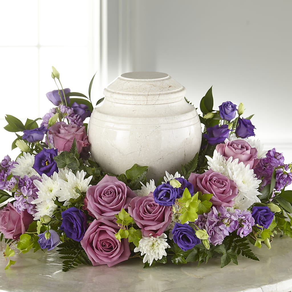 Blooming Sympathy Cremation Adornment – Maple Ridge Florist, Maple Ridge BC