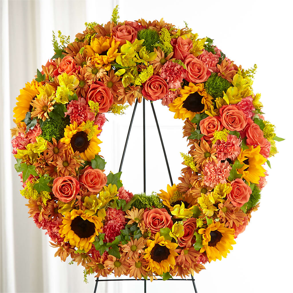 Autumnal Memories Wreath (Standard) – Maple Ridge Florist, Maple Ridge BC