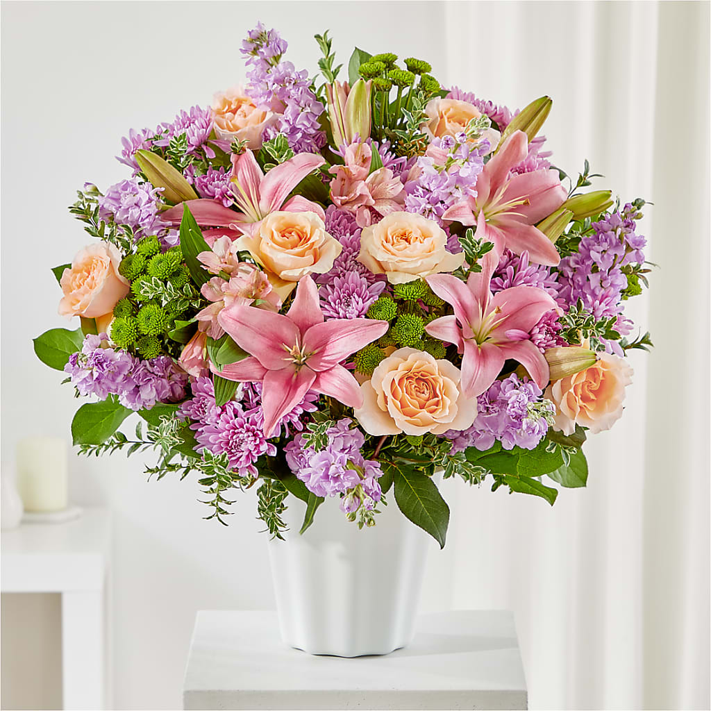 Supportive Embrace Tabletop Basket – Maple Ridge Florist, Maple Ridge BC