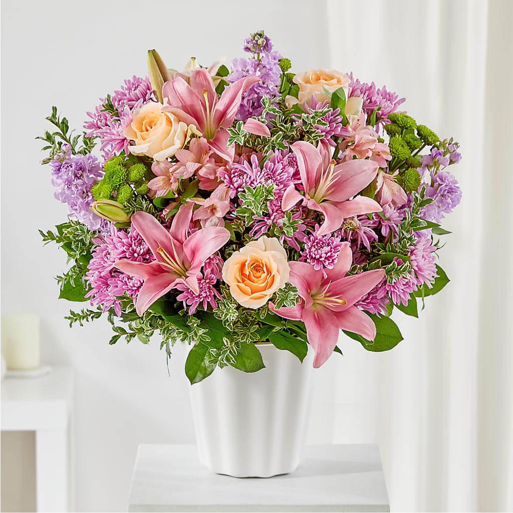 Supportive Embrace Tabletop Basket – Maple Ridge Florist, Maple Ridge BC