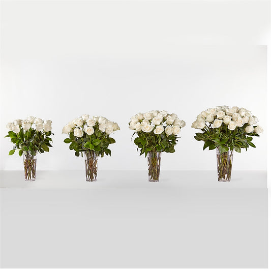 Long Stem White Rose Bouquet –  Maple Ridge Florist, Maple Ridge BC