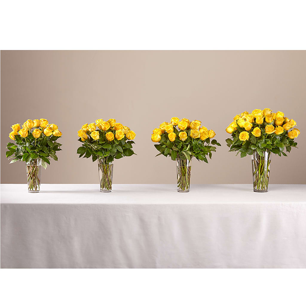 Long Stem Yellow Rose Bouquet –  Maple Ridge Florist, Maple Ridge BC