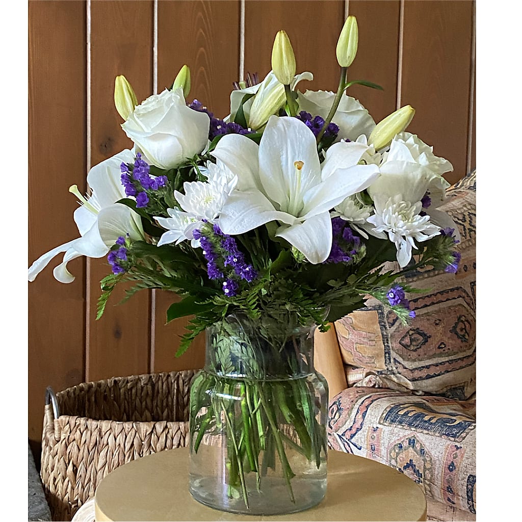 Beyond Blue Bouquet –  Maple Ridge Florist, Maple Ridge BC