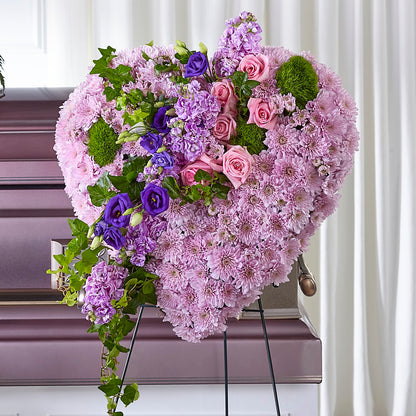 Treasured Love Standing Heart –  Maple Ridge Florist, Maple Ridge BC