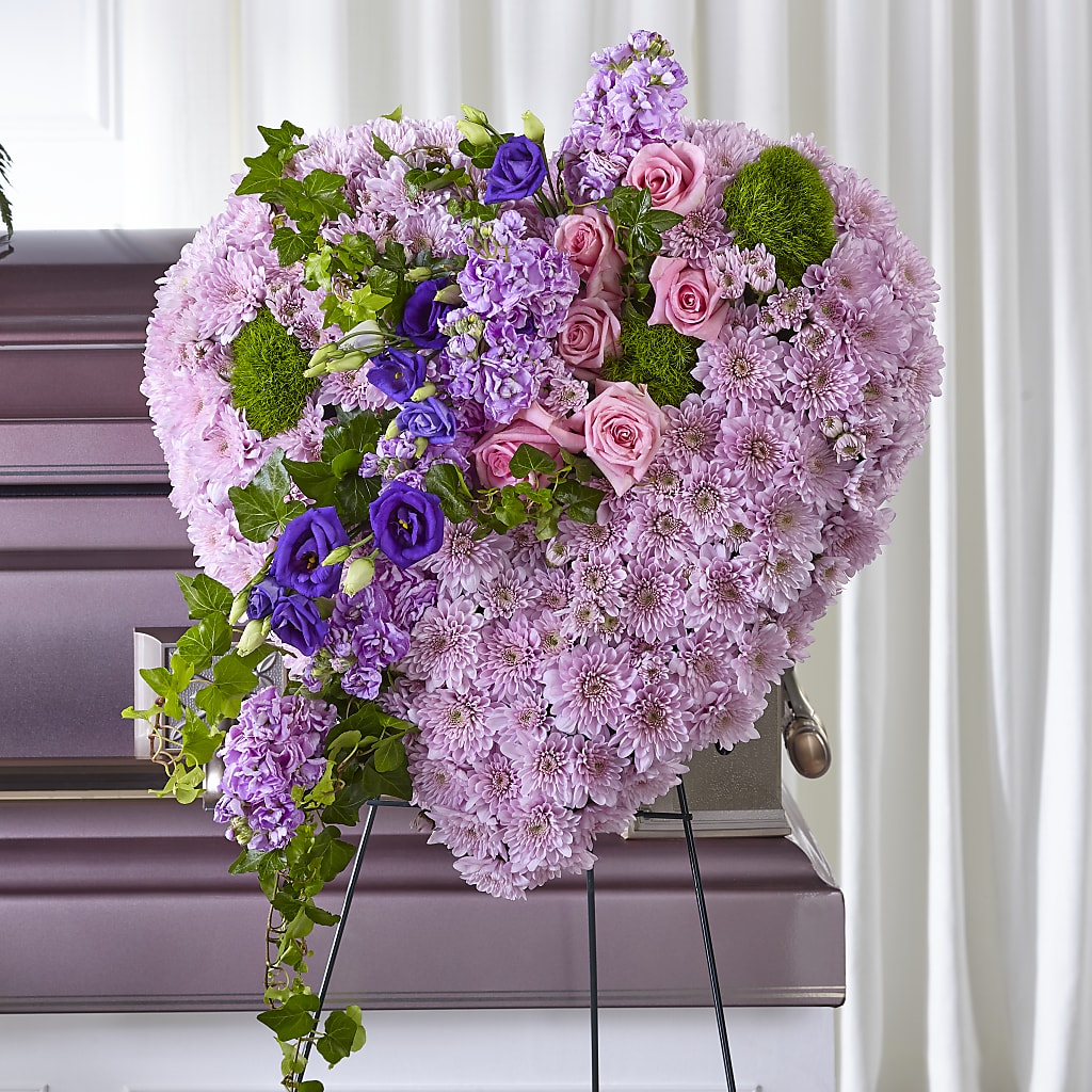 Treasured Love Standing Heart –  Maple Ridge Florist, Maple Ridge BC