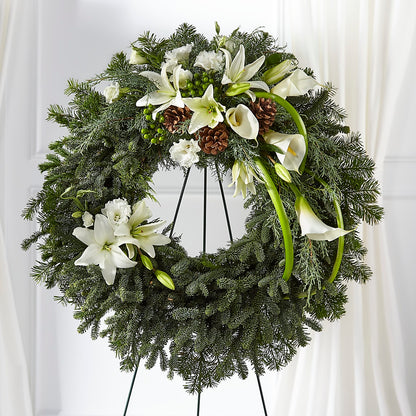 Greens of Hope Wreath –  Maple Ridge Florist, Maple Ridge BC