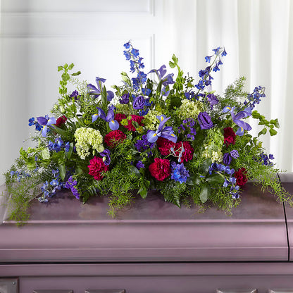 Always Treasured Casket Spray –  Maple Ridge Florist, Maple Ridge BC